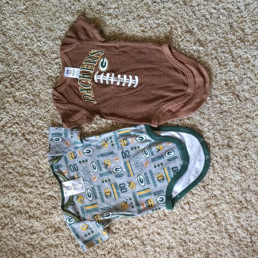 Green Bay Packers Baby Onsies Bodysuits